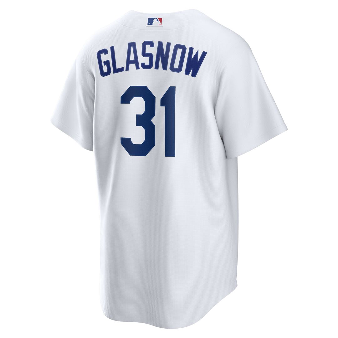 Men's Los Angeles Dodgers Tyler Glasnow Nike White Home Replica Jersey