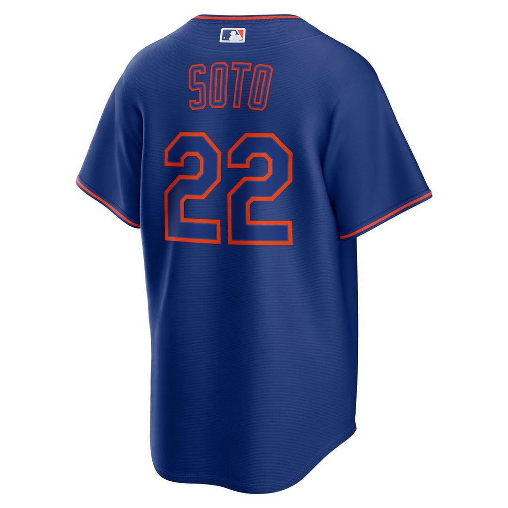 Men's New York Mets Juan Soto Nike Gray Road Replica Jersey
