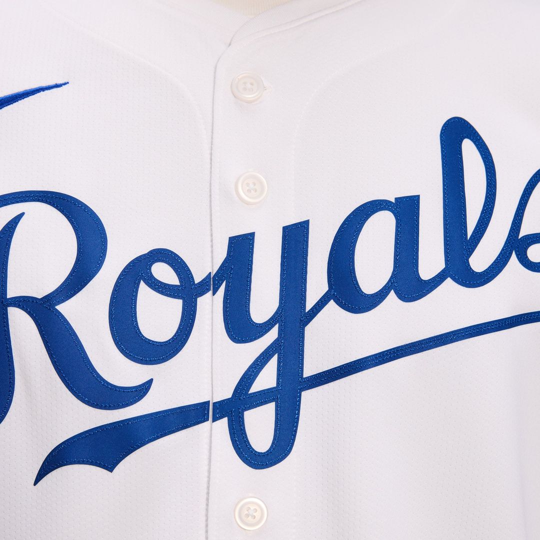 Men's Kansas City Royals Nike White Home Limited Jersey