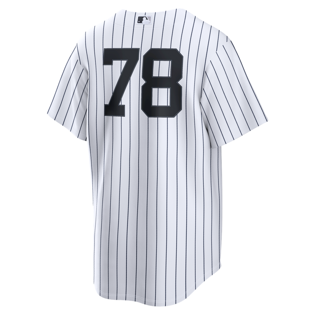 Men's New York Yankees Spencer Jones Nike White Home Replica Jersey