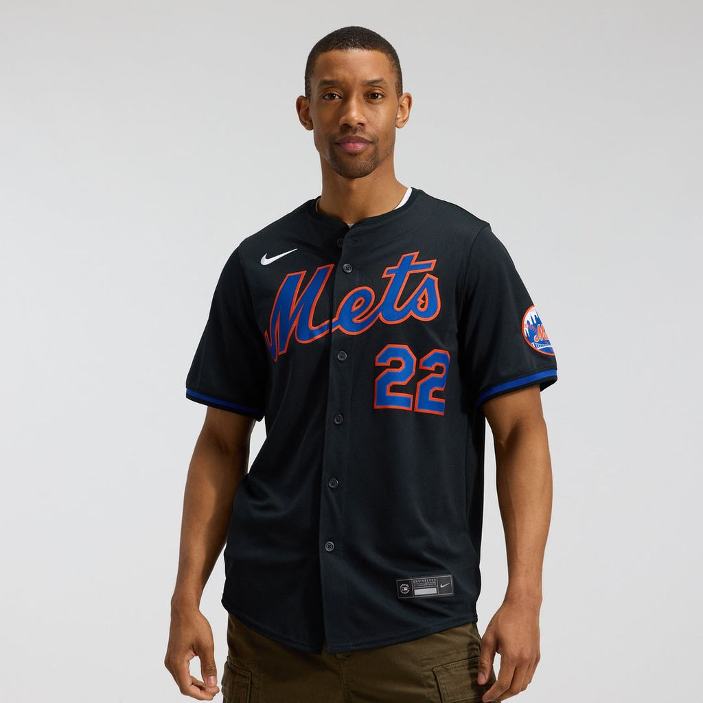 Men's New York Mets Juan Soto Nike Black Alternate Limited Player Jersey