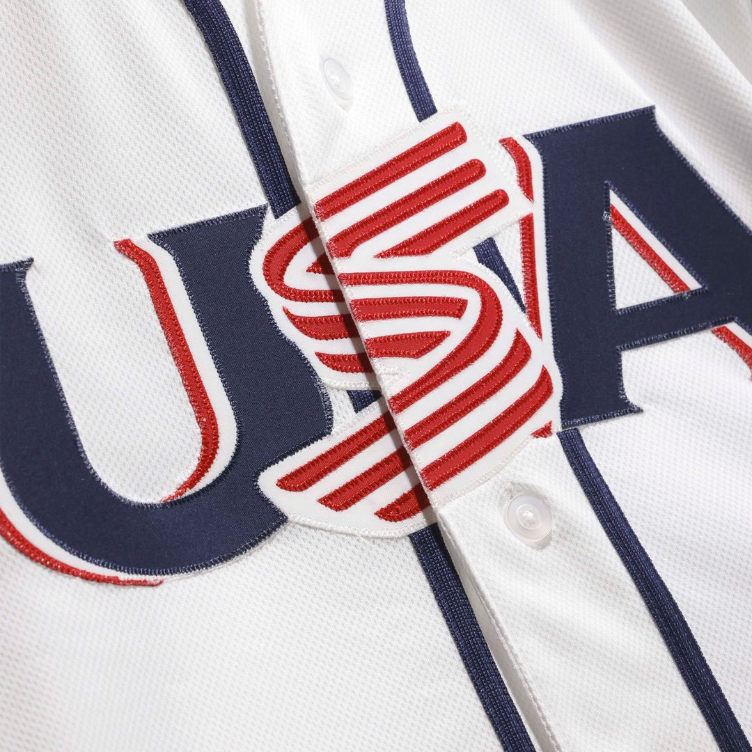 Men's USA Baseball Cal Raleigh Nike White 2026 World Baseball Classic Home Authentic Jersey