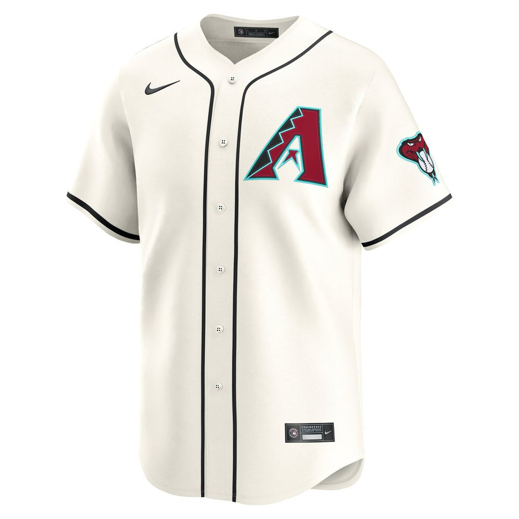 Men's Arizona Diamondbacks Alek Thomas Nike Cream Home Limited Player Jersey