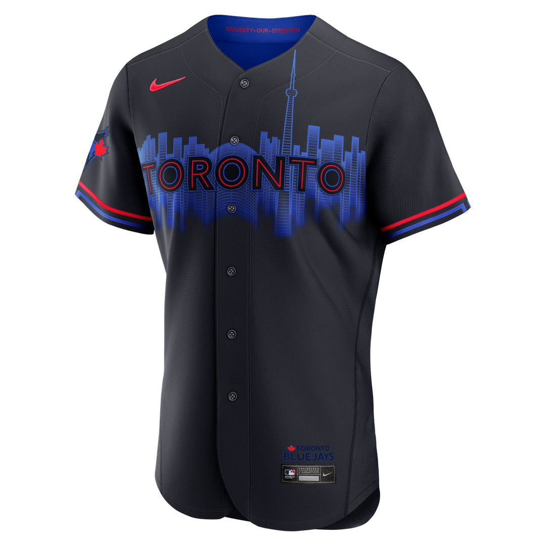 Men's Toronto Blue Jays Nike Navy City Connect Authentic Jersey