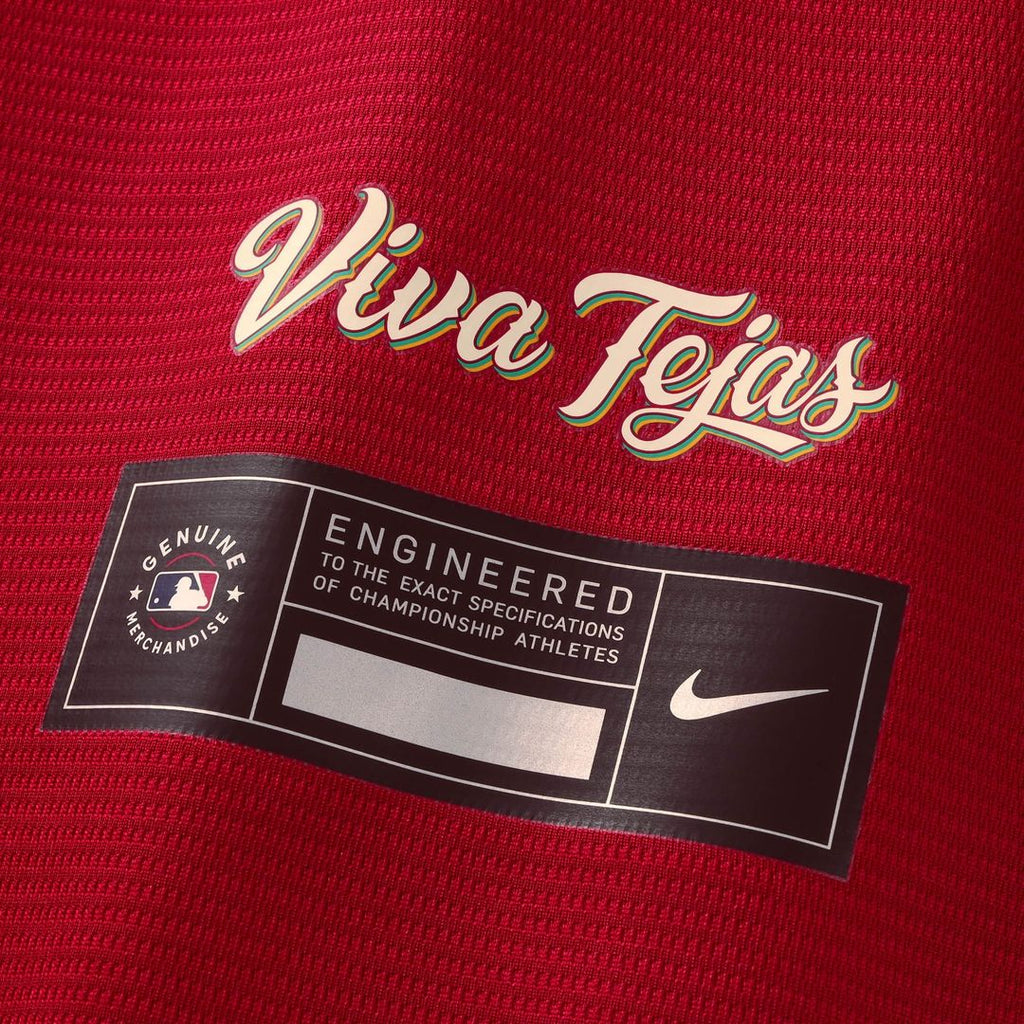 Men's Texas Rangers Corey Seager Nike Red 2026 City Connect Stadium Jersey