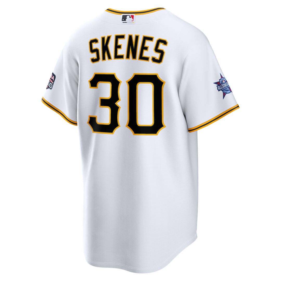 2026 All-Star Game Men's Pittsburgh Pirates Paul Skenes Nike White Replica Jersey