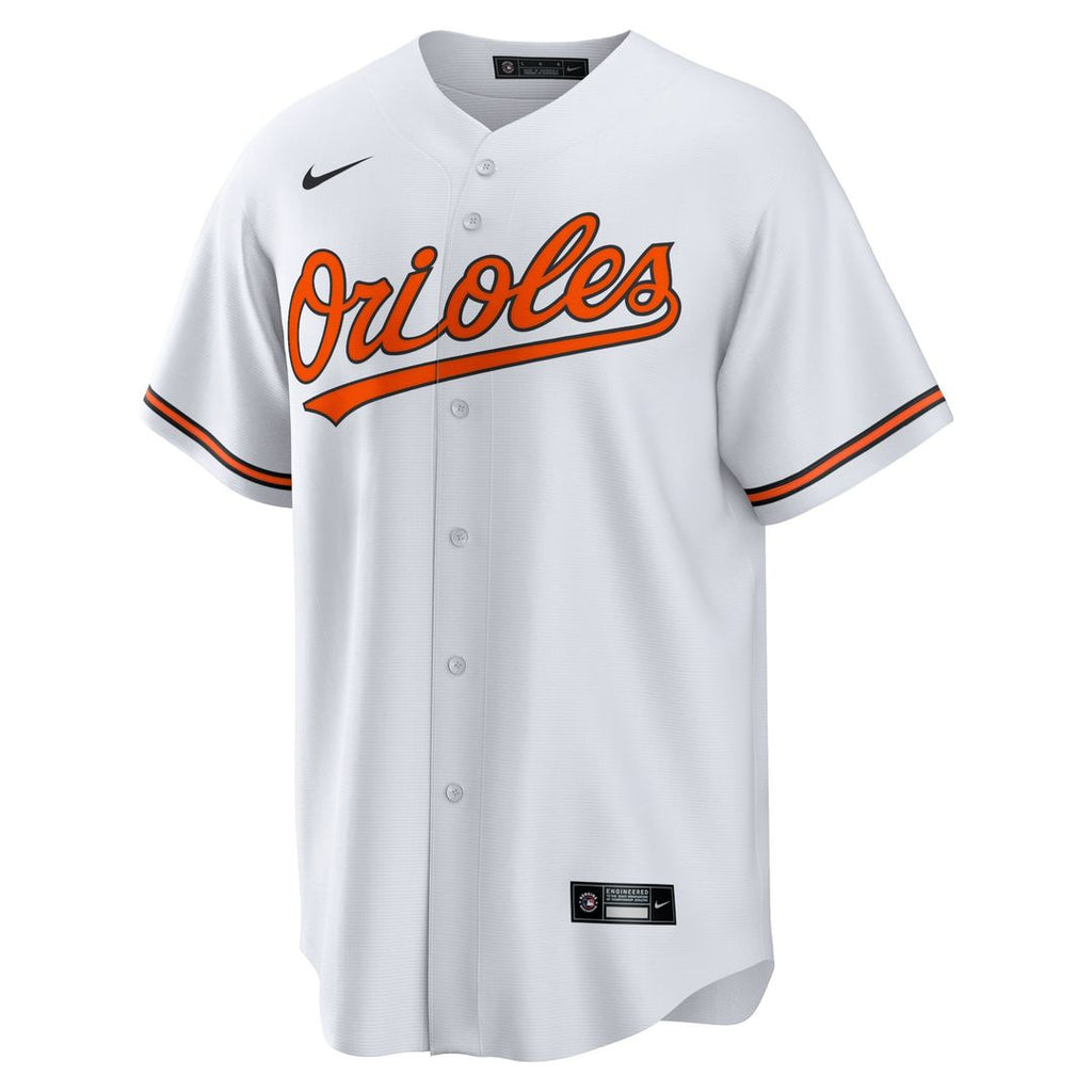 Men's Baltimore Orioles Gunnar Henderson Nike White Home Replica Player Jersey