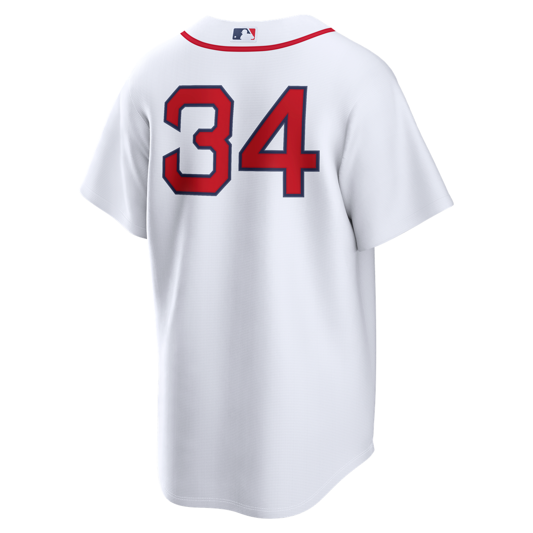 Men's Boston Red Sox David Ortiz Nike White Home Replica Jersey