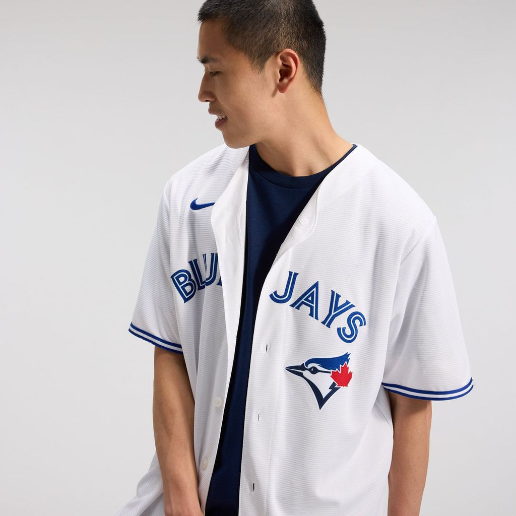 Men's Toronto Blue Jays Trey Yesavage Nike White Home Replica Jersey