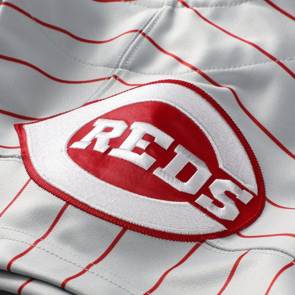 Men's Cincinnati Reds Deion Sanders Mitchell & Ness Gray 1997 Authentic Jersey