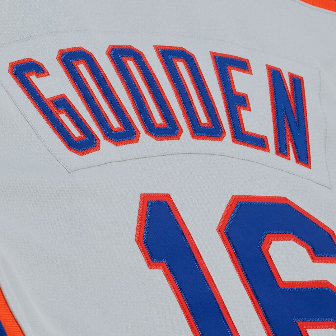Men's New York Mets Dwight Gooden Mitchell & Ness White 1986 Authentic Jersey