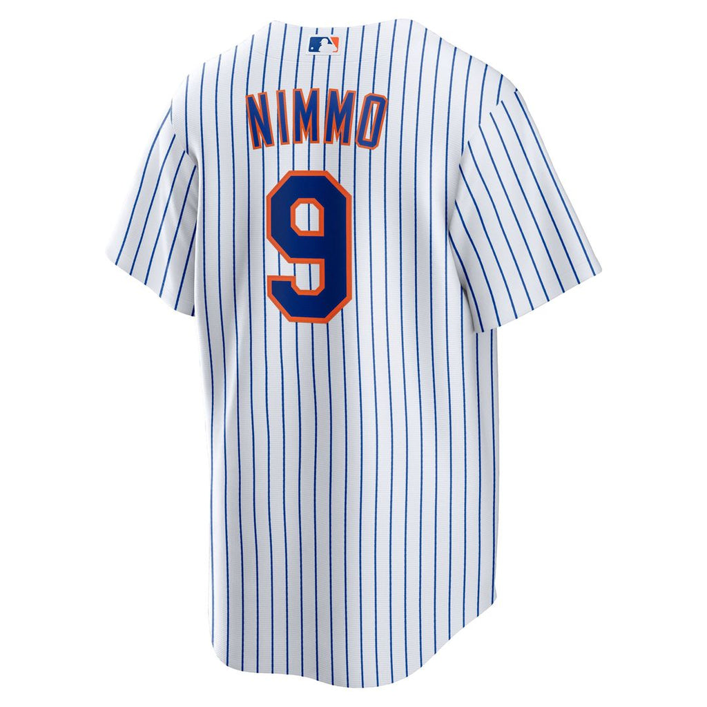 Men's New York Mets Brandon Nimmo Nike White Home Replica Jersey