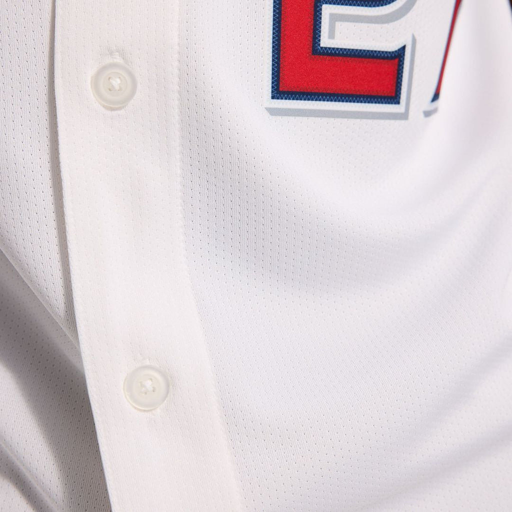 Men's Los Angeles Angels Mike Trout Nike White Home Limited Player Jersey