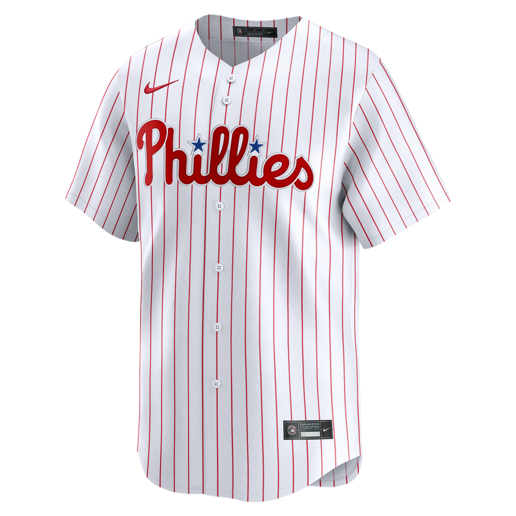 Men's Philadelphia Phillies Nike White Home Limited Jersey