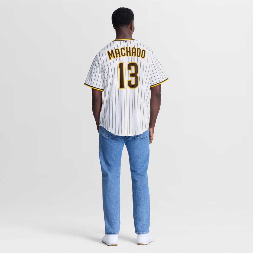 Men's San Diego Padres Manny Machado Nike White Home Replica Player Jersey