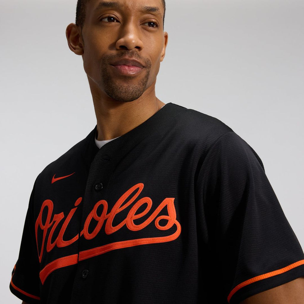 Men's Baltimore Orioles Nike Gray Road Replica Team Jersey
