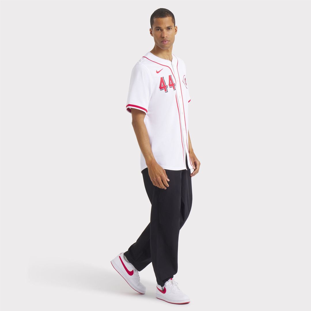 Men's Cincinnati Reds Elly De La Cruz Nike White Home Limited Player Jersey
