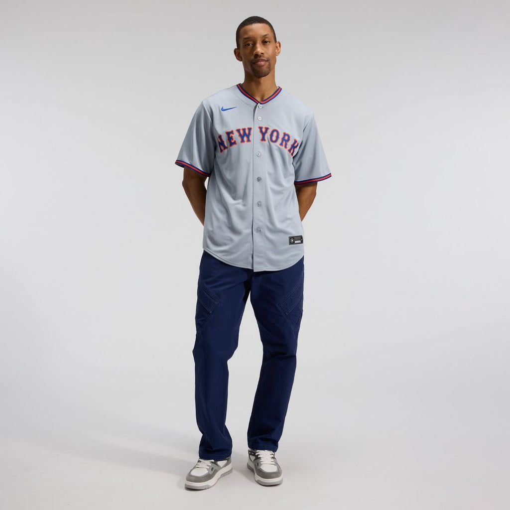 Men's New York Mets Juan Soto Nike Gray Road Replica Jersey