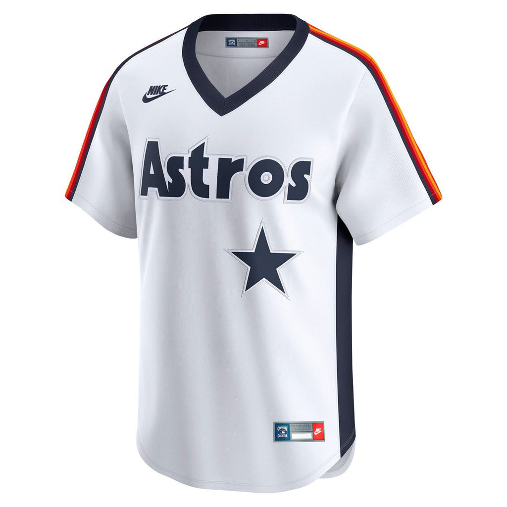 Men's Houston Astros Nike White Cooperstown Collection Limited Jersey