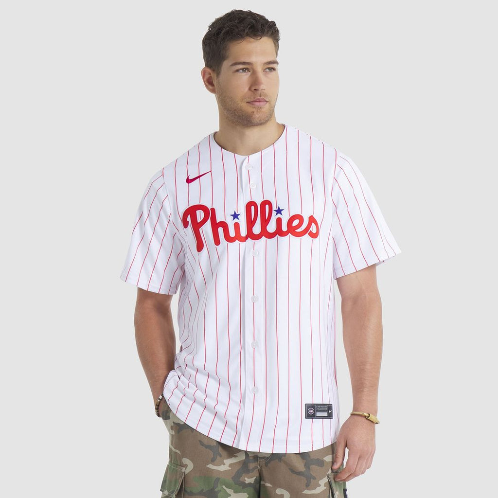 Men's Philadelphia Phillies Bryce Harper Nike White Home Limited Player Jersey