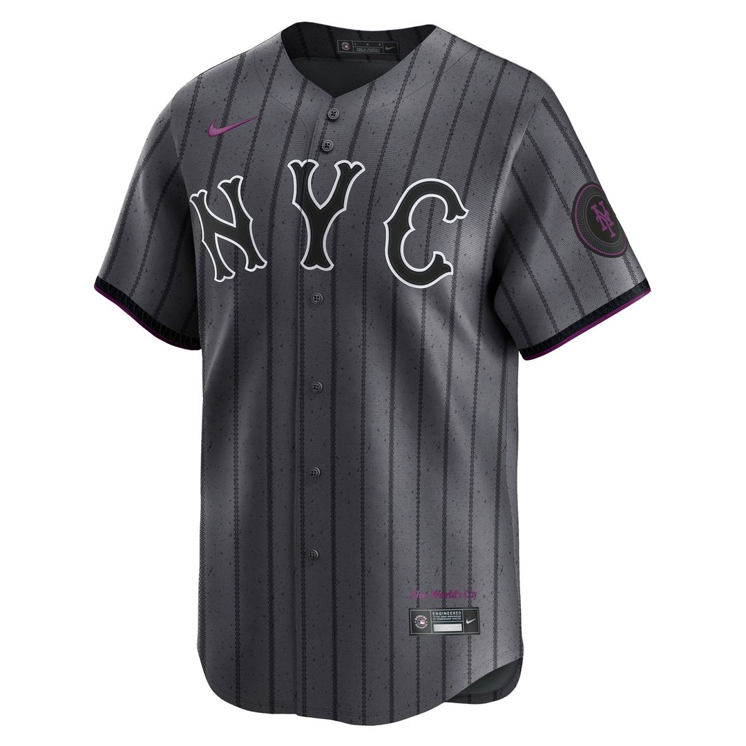 Men's New York Mets Juan Soto Nike Gray City Connect Limited Player Jersey