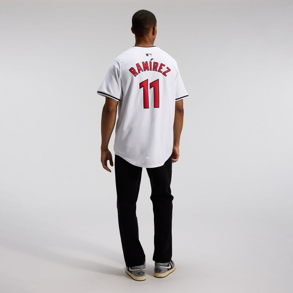 Men's Cleveland Guardians Jose Ramirez Nike White Home Limited Player Jersey