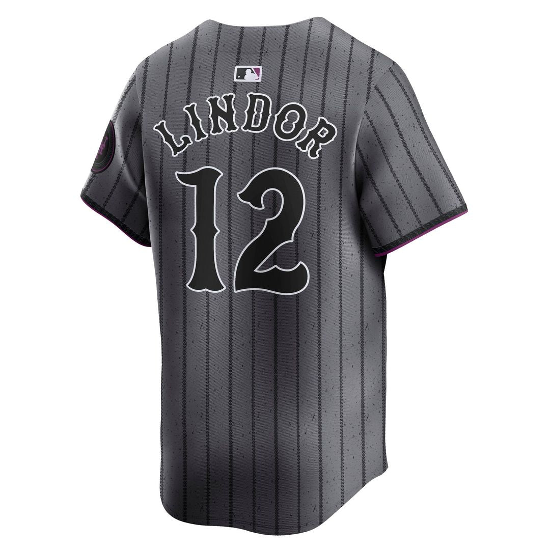 Men's New York Mets Francisco Lindor Nike Gray City Connect Limited Player Jersey