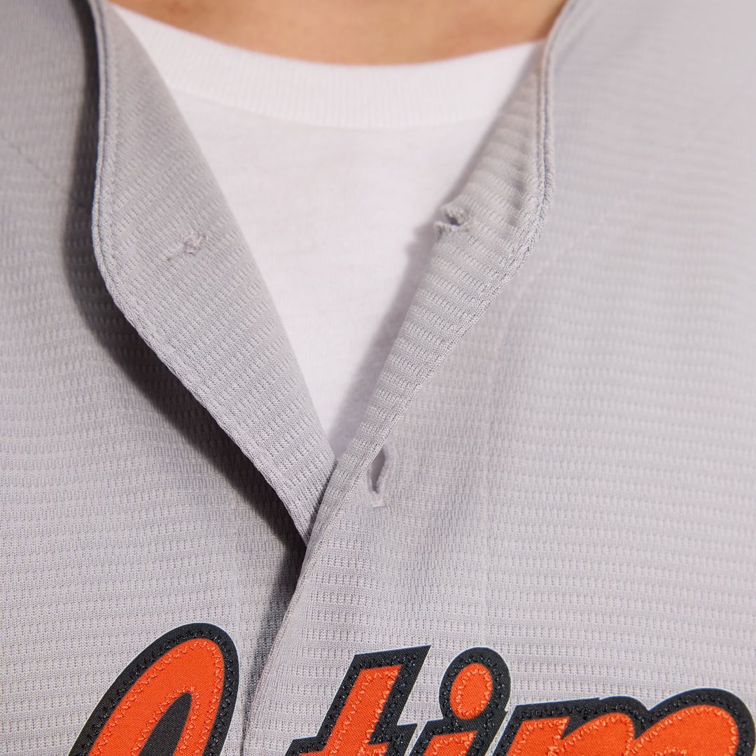 Men's Baltimore Orioles Nike Gray Road Replica Team Jersey