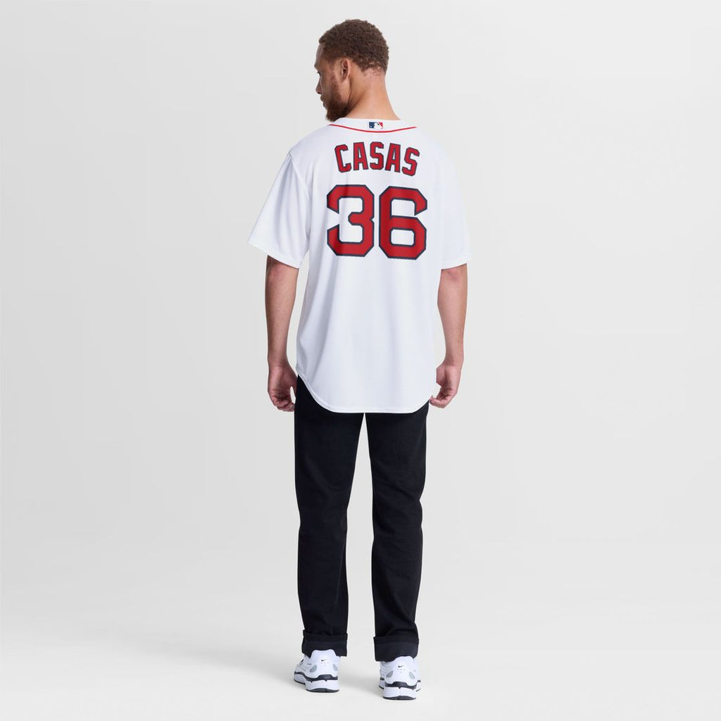 Men's Boston Red Sox Triston Casas Nike White Home Replica Jersey