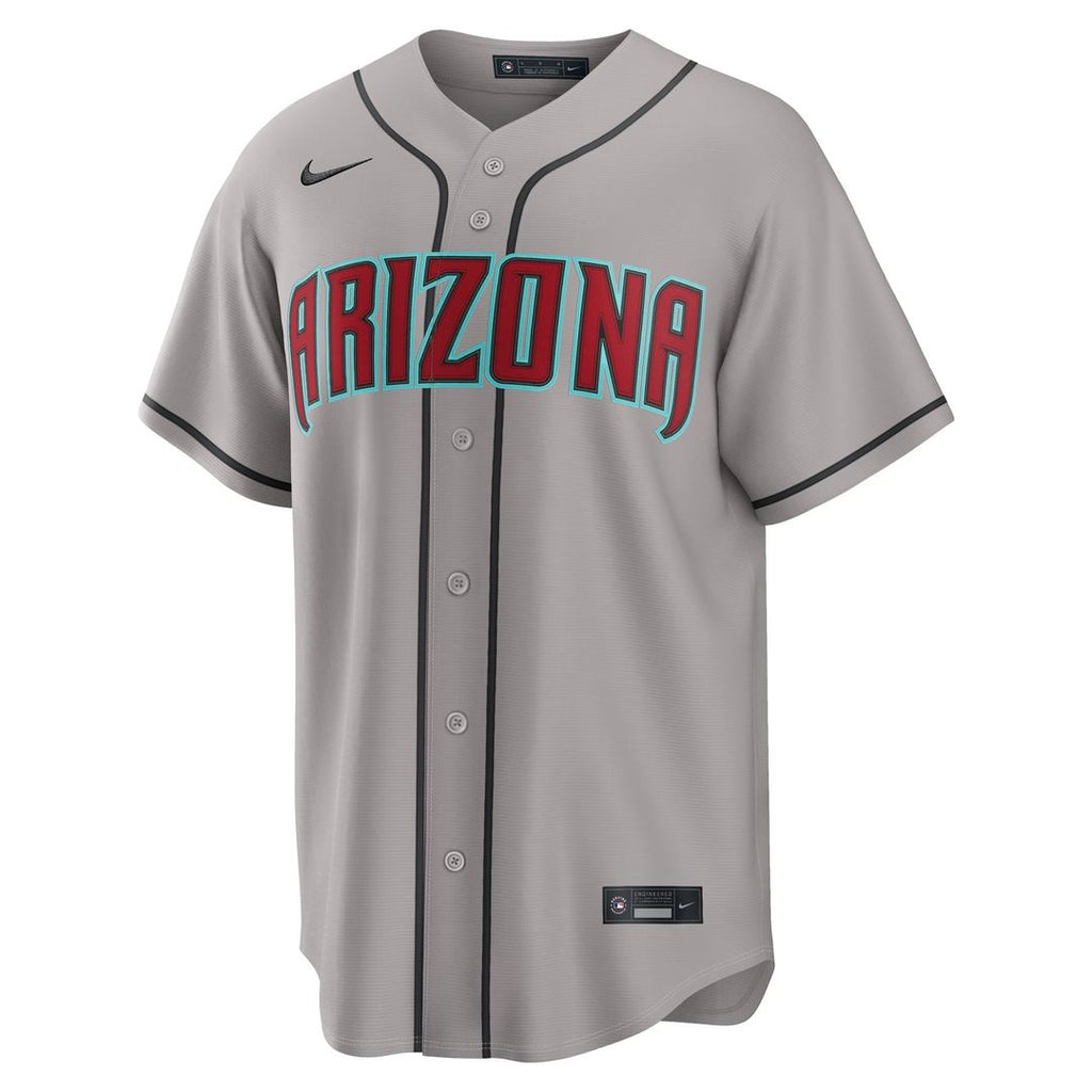 Men's Arizona Diamondbacks Corbin Carroll Nike Black Alternate Replica Jersey