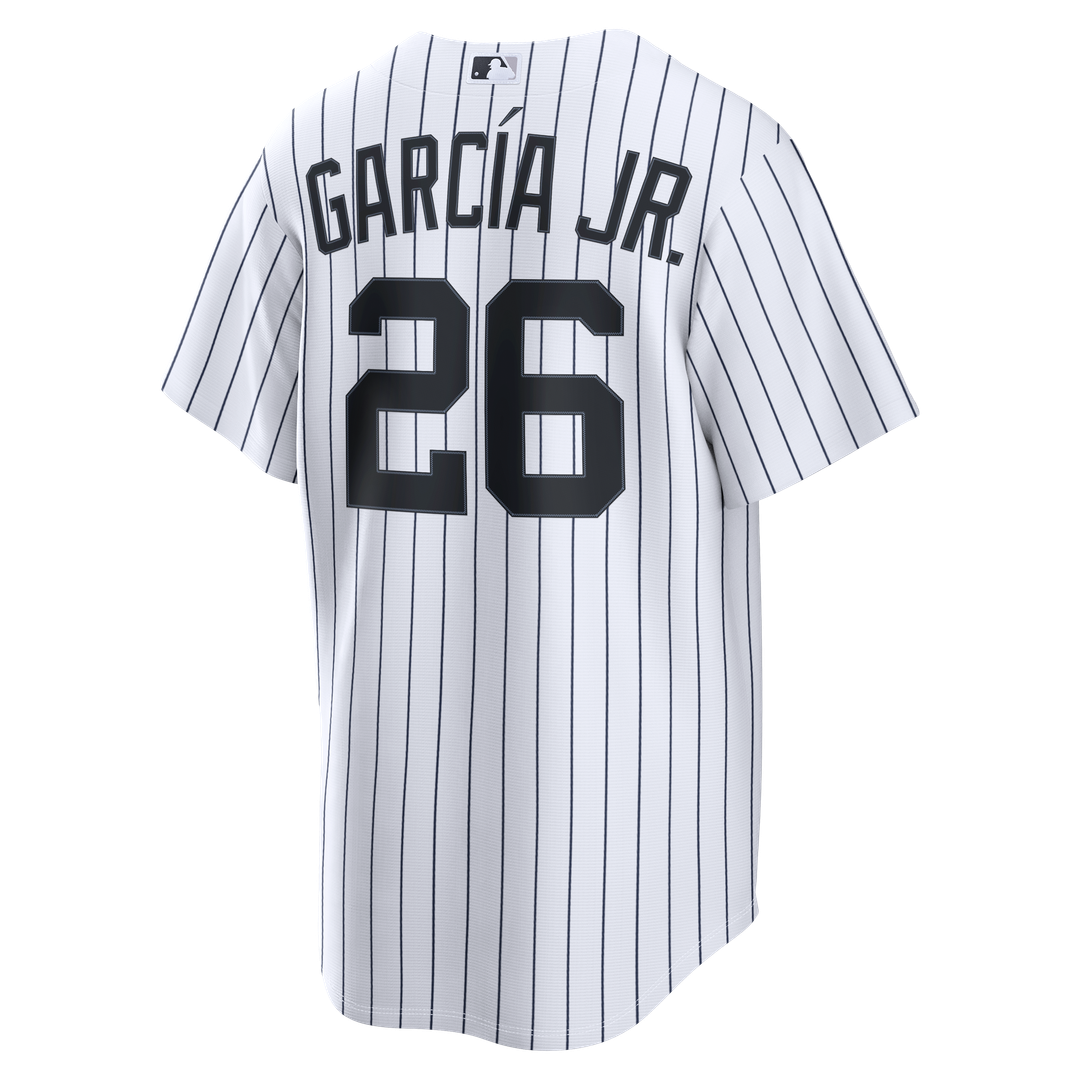Men's New York Yankees Luis García Jr. Nike White Home Replica Jersey