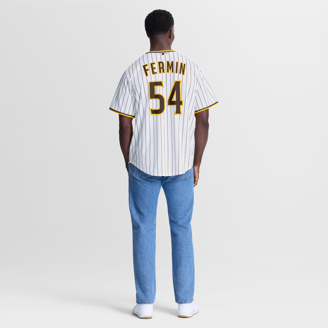 Men's San Diego Padres Freddy Fermin Nike White Home Replica Jersey