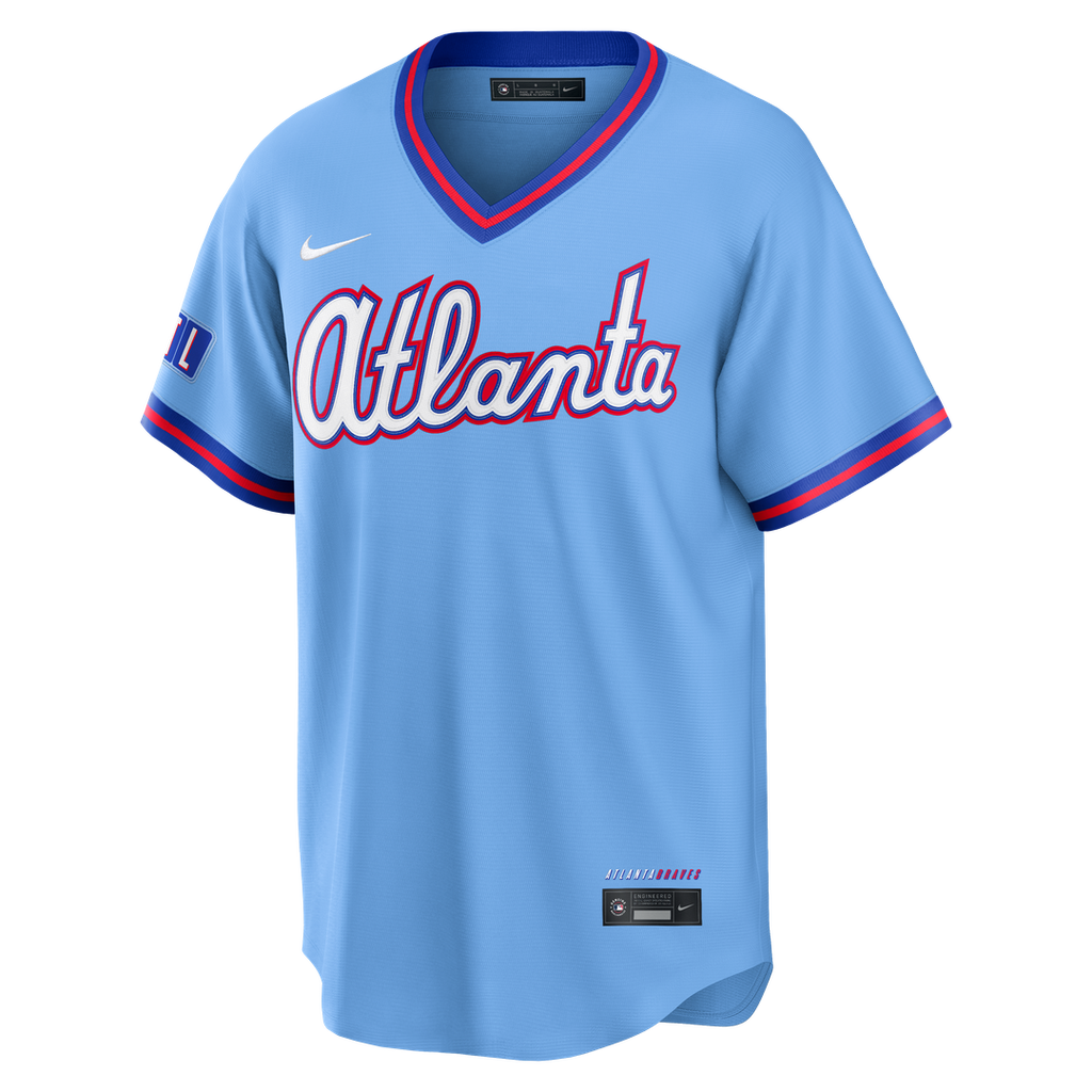 Men's Atlanta Braves  Nike Powder Blue 2026 City Connect Stadium Jersey