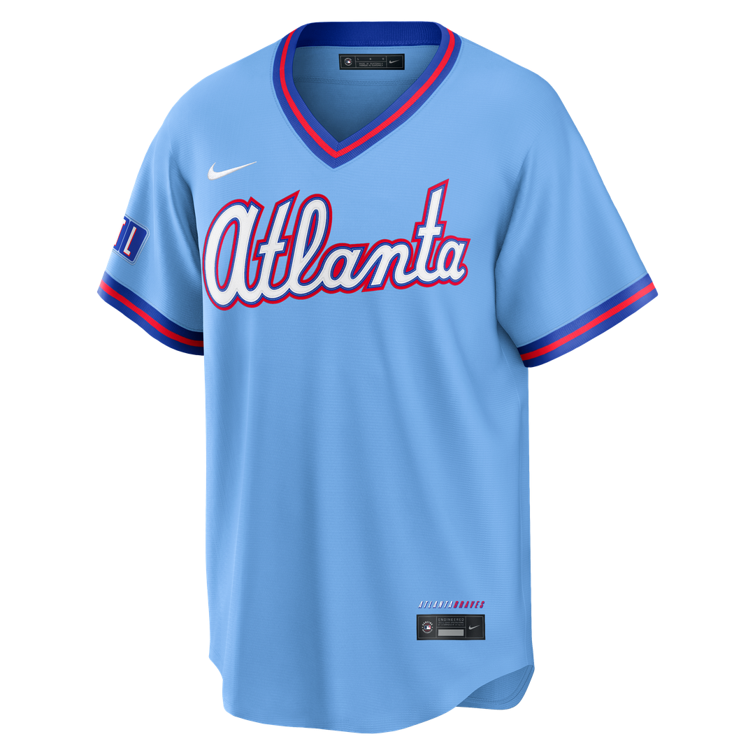 Men's Atlanta Braves  Nike Powder Blue 2026 City Connect Stadium Jersey