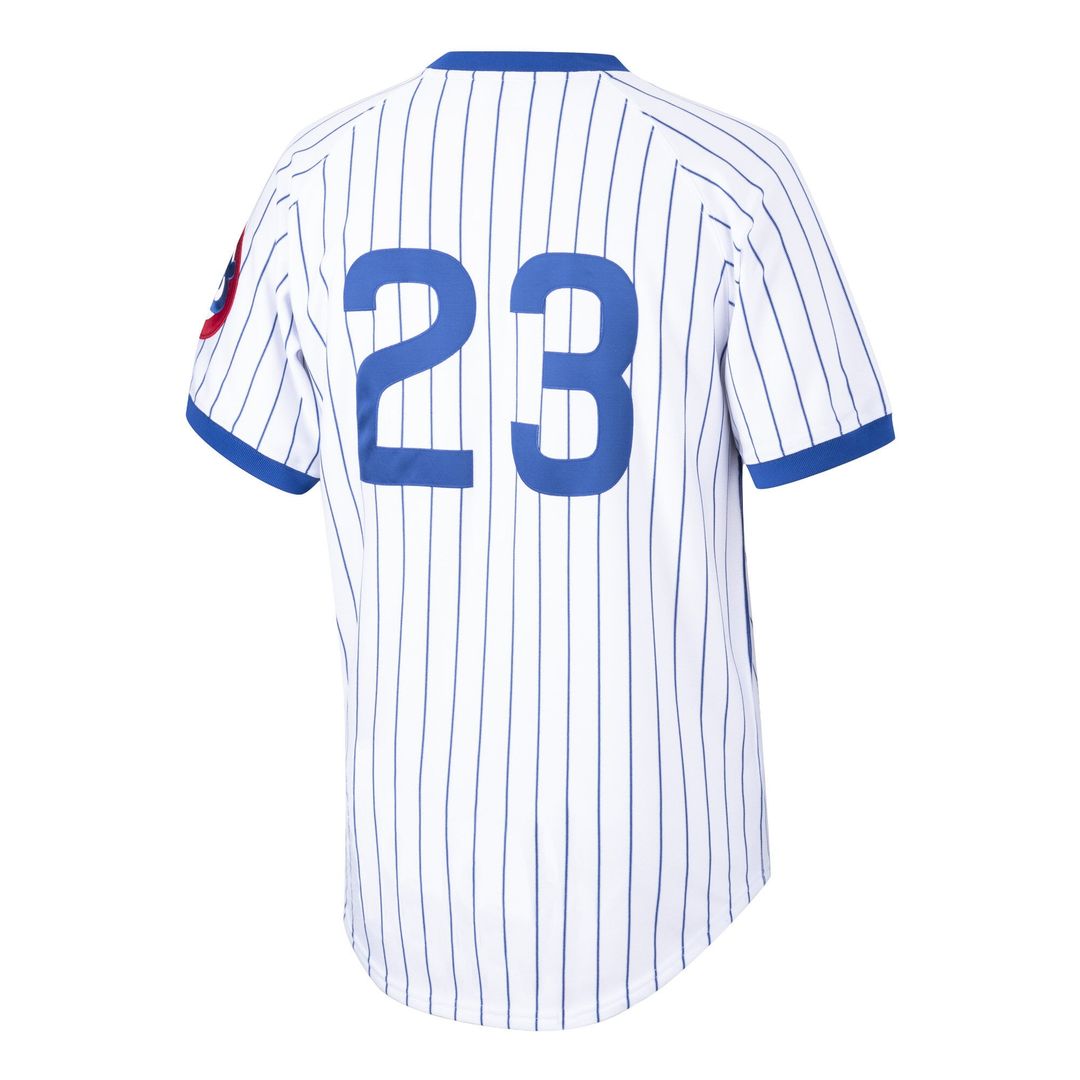 Men's Chicago Cubs Ryne Sandberg White Cooperstown Collection 1987 Authentic Player Jersey
