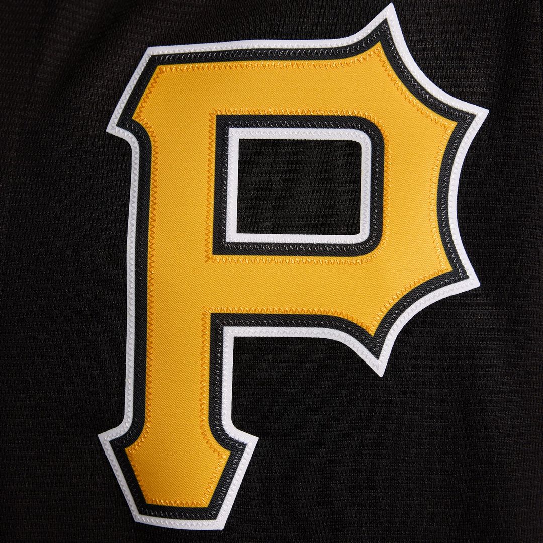 Men's Pittsburgh Pirates Nike Black Alternate Replica Team Jersey