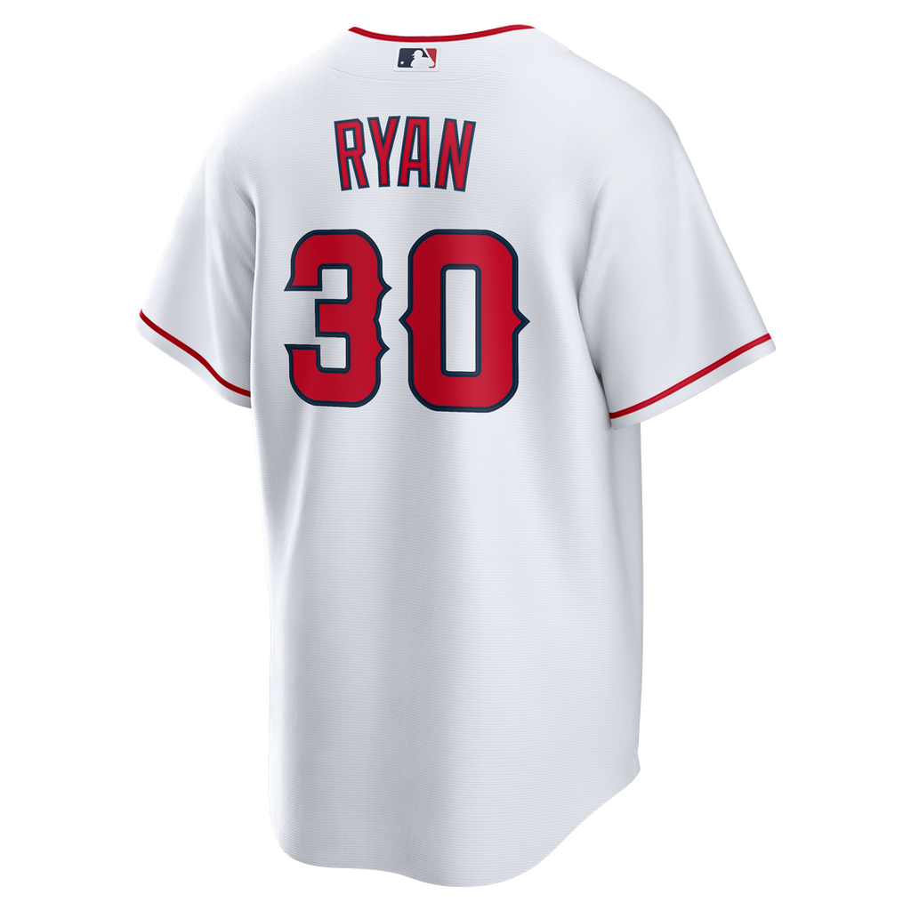 Men's Los Angeles Angels Nolan Ryan Nike White Home Retired Player Replica Jersey