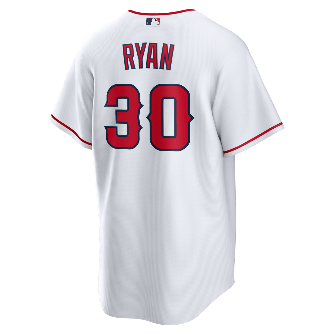 Men's Los Angeles Angels Nolan Ryan Nike White Home Retired Player Replica Jersey