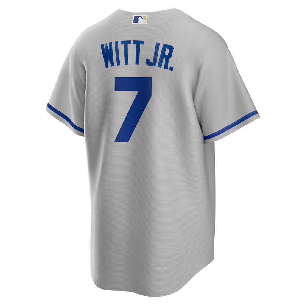 Men's Kansas City Royals Bobby Witt Jr. Nike Rush Blue Alternate 2 Replica Jersey