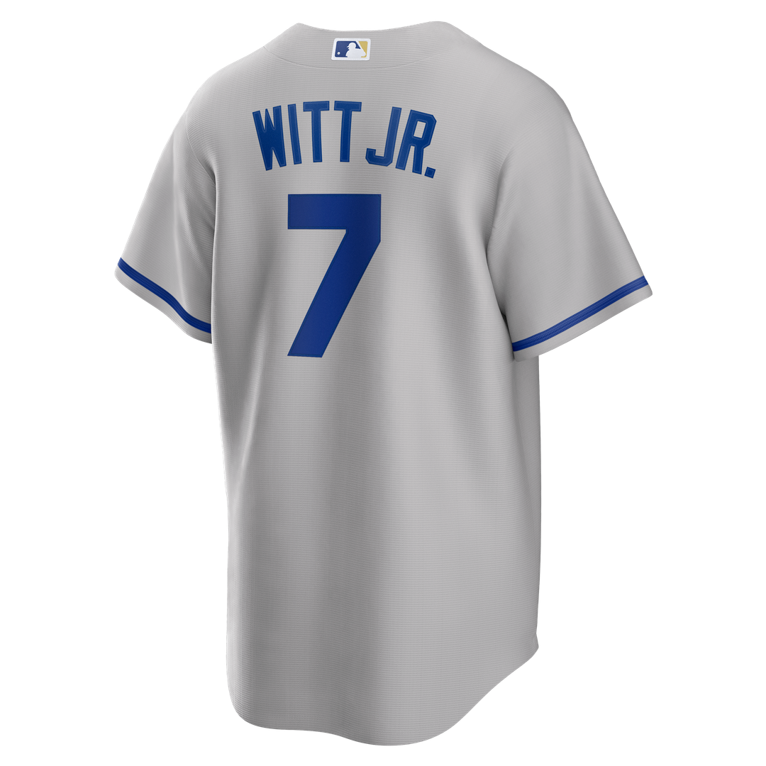 Men's Kansas City Royals Bobby Witt Jr. Nike Rush Blue Alternate 2 Replica Jersey