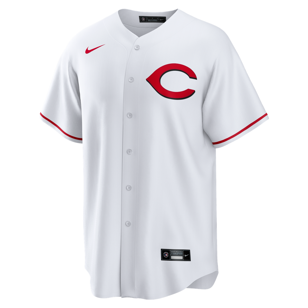 Men's  Cincinnati Reds Elly De La Cruz Nike White Alternate 2 Replica Jersey