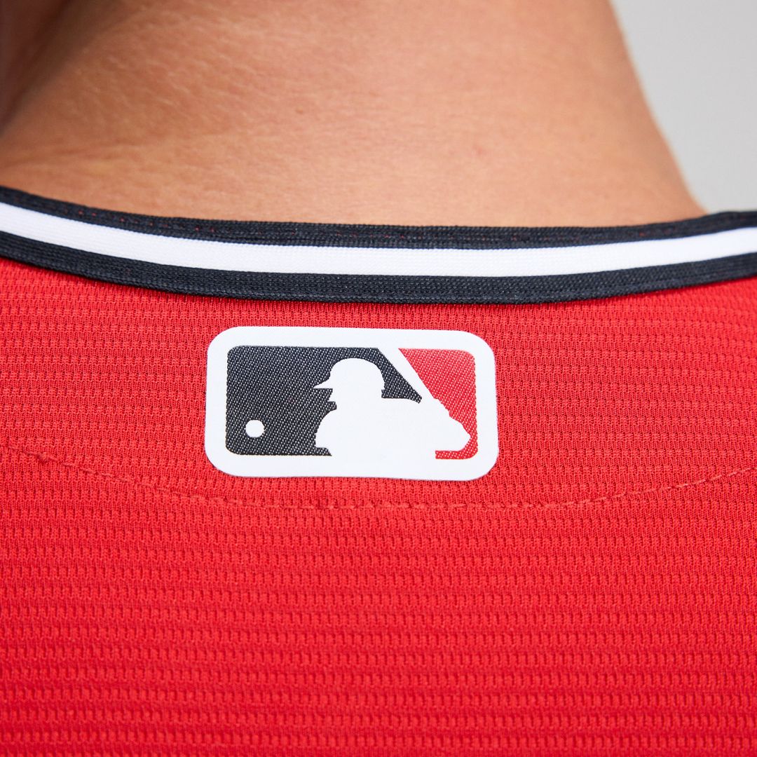 Men's  Cleveland Guardians  Nike Red Alternate 2 Replica Jersey