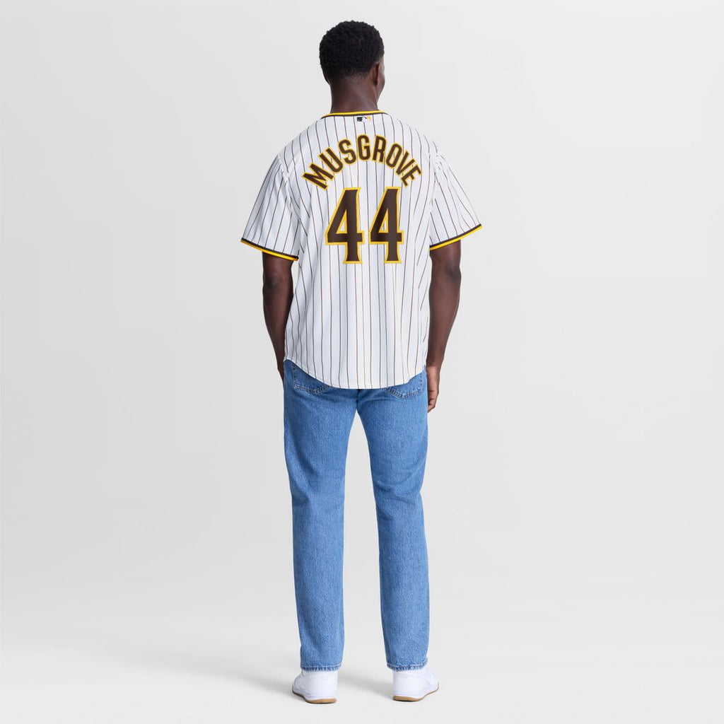 Men's San Diego Padres Joe Musgrove Nike White Home Replica Jersey