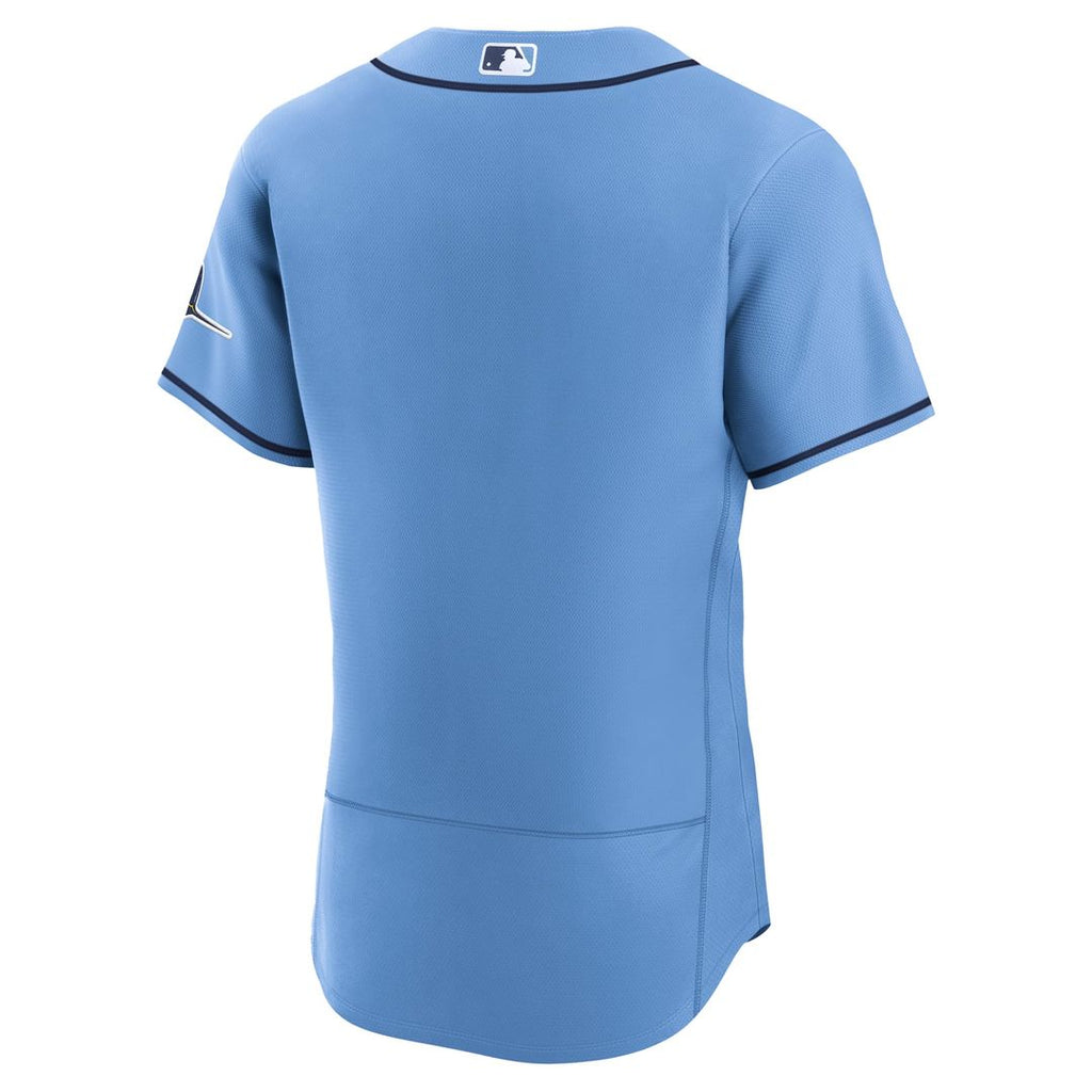 Men's Tampa Bay Rays  Nike Light Blue Alternate Authentic Jersey