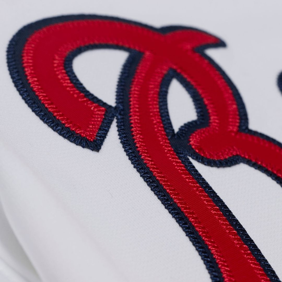 Men's Atlanta Braves Andruw Jones Mitchell & Ness White 2005 Authentic Jersey