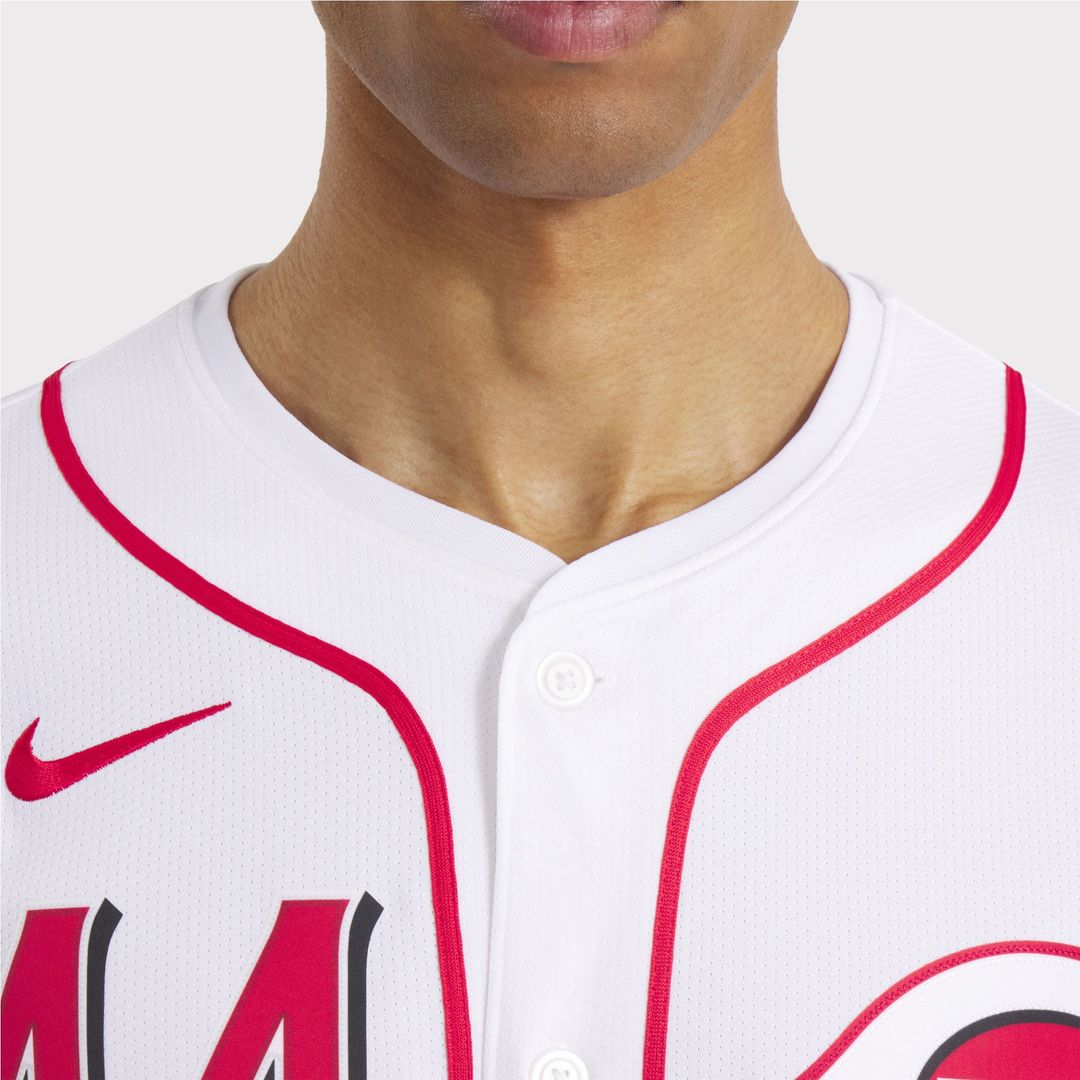 Men's Cincinnati Reds Elly De La Cruz Nike White Home Limited Player Jersey