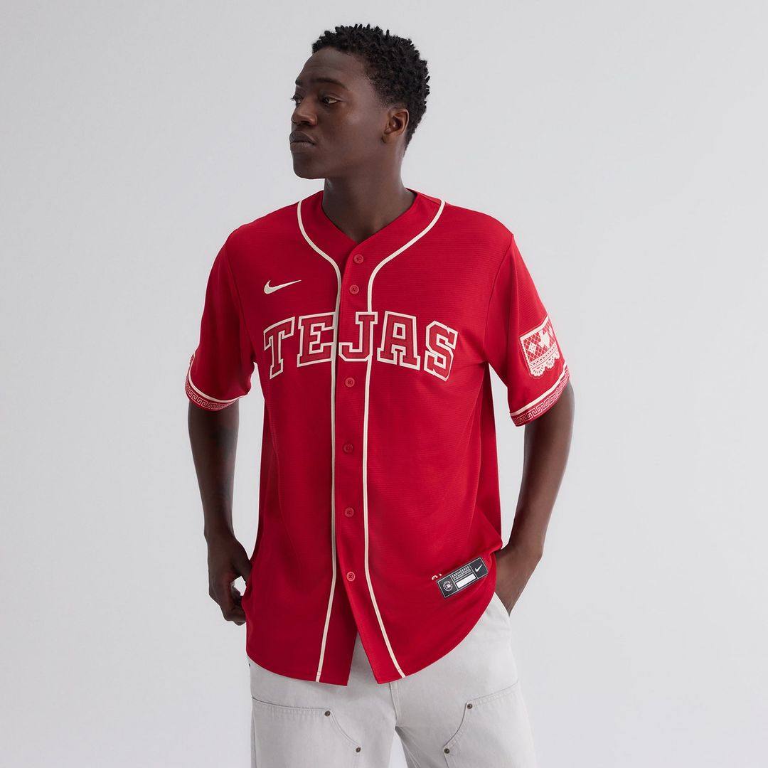 Men's Texas Rangers  Nike Red 2026 City Connect Stadium Jersey