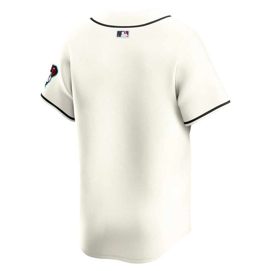 Men's Arizona Diamondbacks Nike Cream Home Limited Jersey