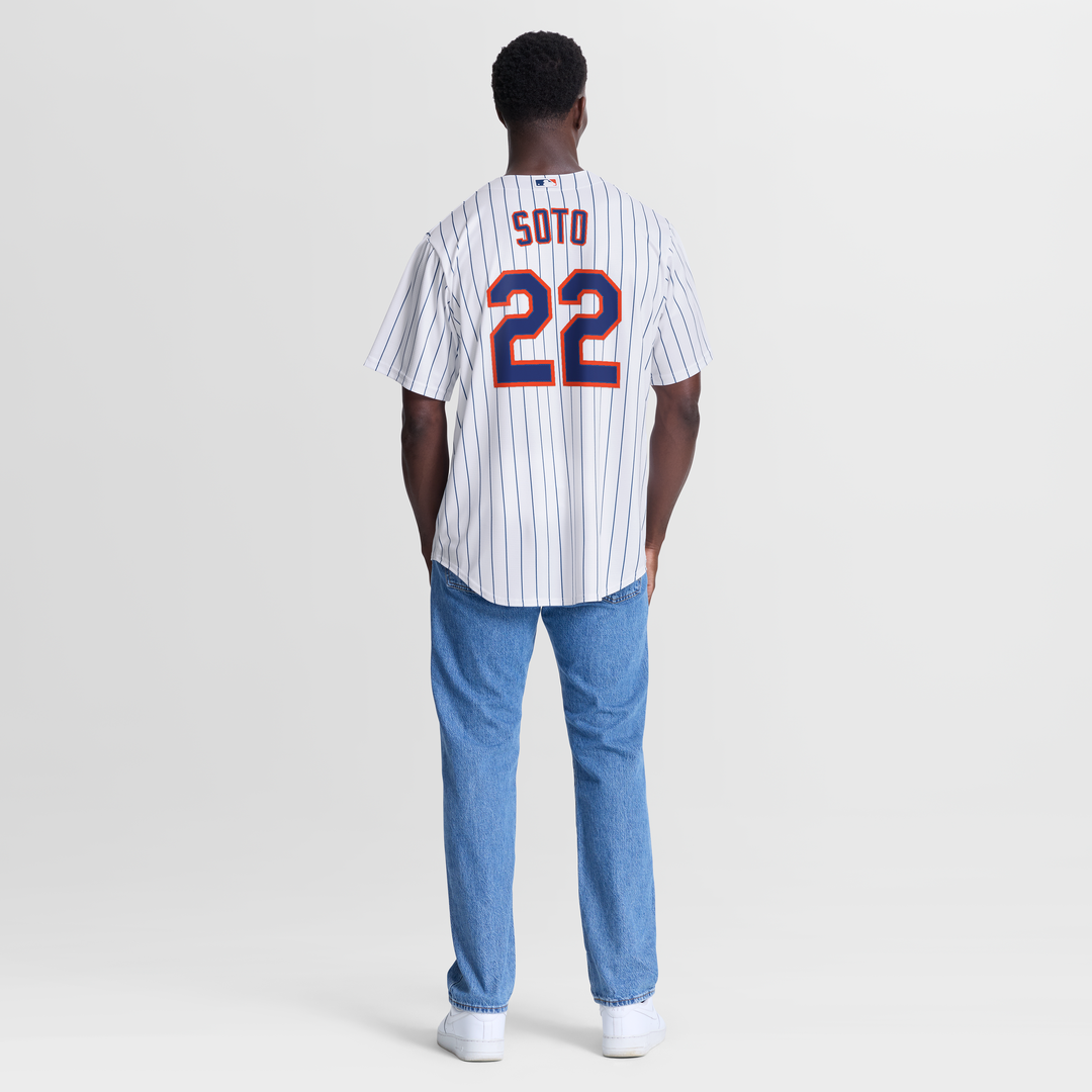 Men's New York Mets Juan Soto Nike White Home Replica Jersey