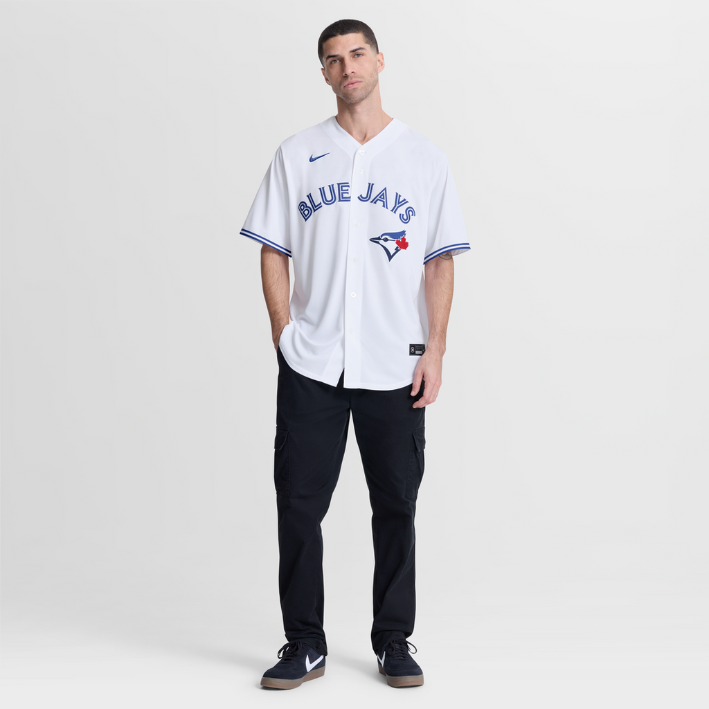 Men's Toronto Blue Jays George Springer Nike White Home Replica Jersey